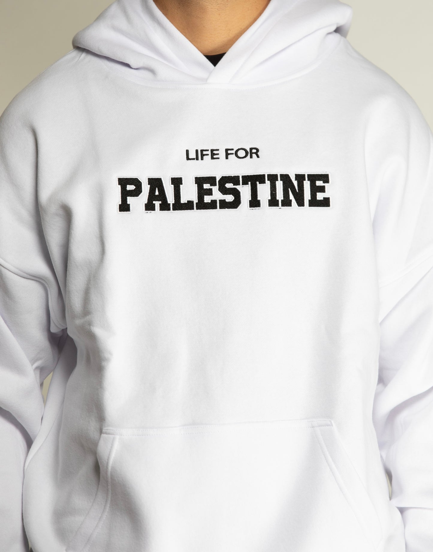 Life for Palestine Hoodie 'White'