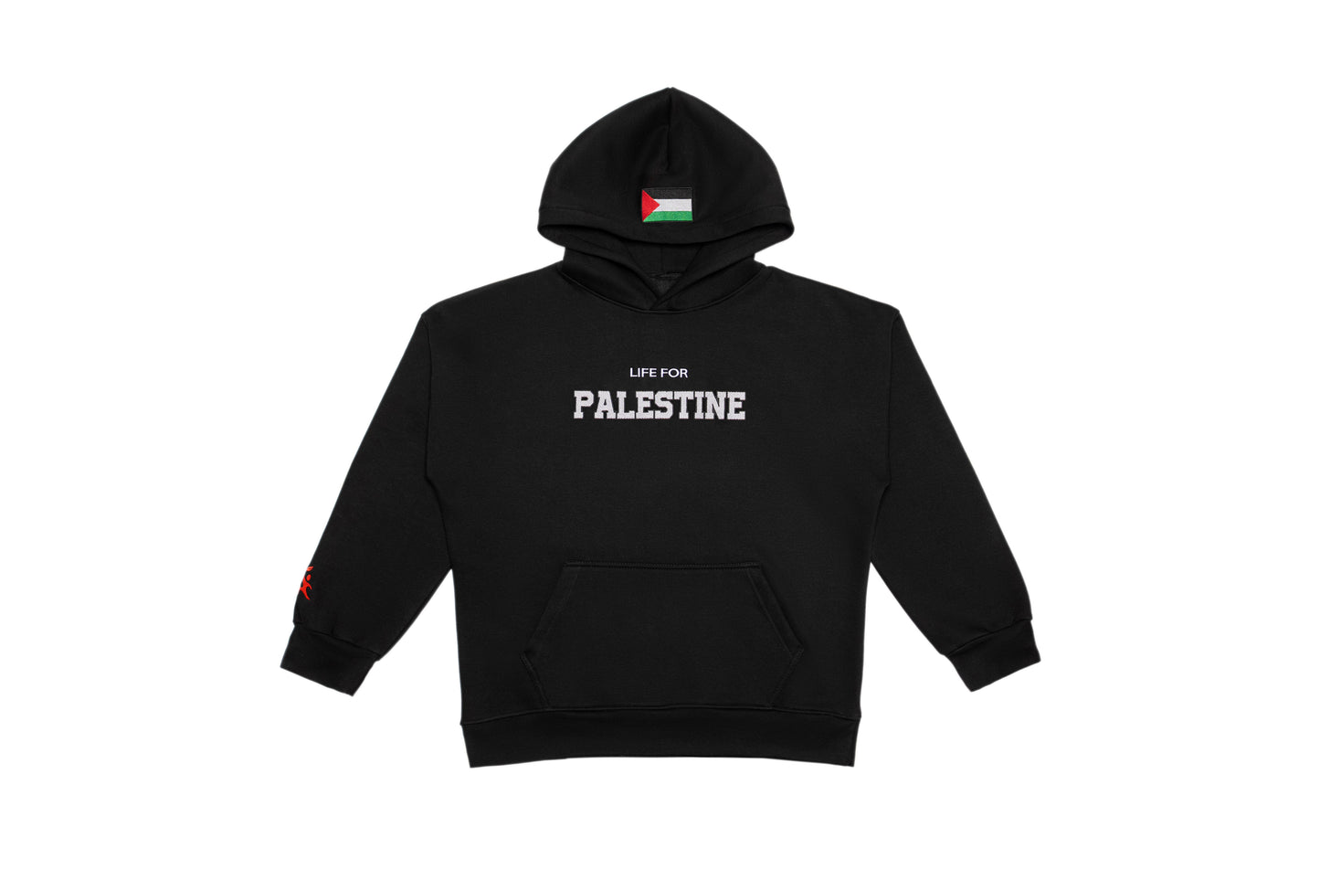 Life for Palestine Hoodie 'Black'