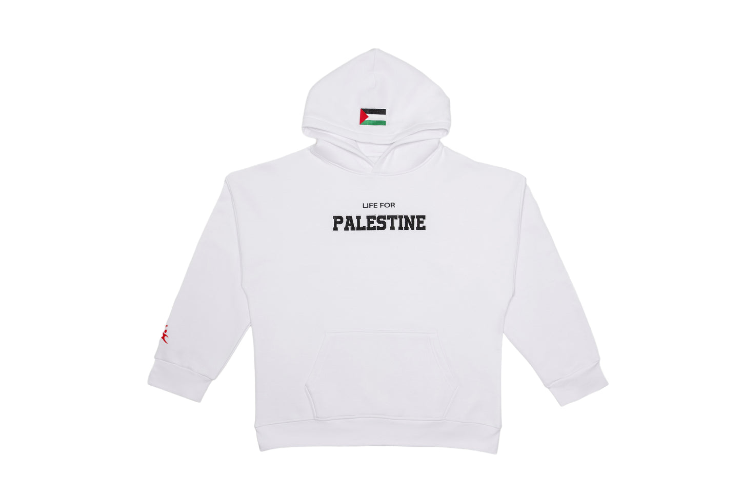 Life for Palestine Hoodie 'White'