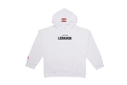 Life for Lebanon Hoodie 'White'